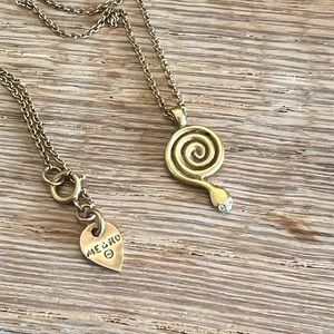 Me & Ro snake necklace • 18k gold